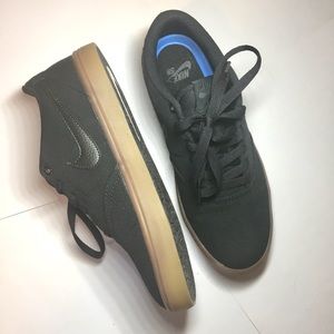 Black Nike Unisex SB Check Solar Canvas Shoes